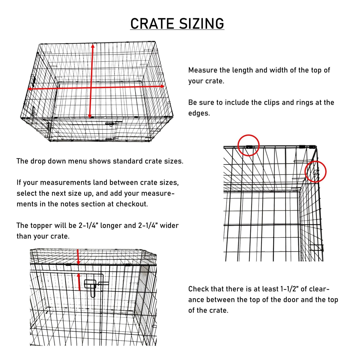 Tall Classic Edge with Pewter Finish | Stylish Wood Dog Crate Topper - Secure Fit, Pet - Safe Finish - dogcratetopper.com