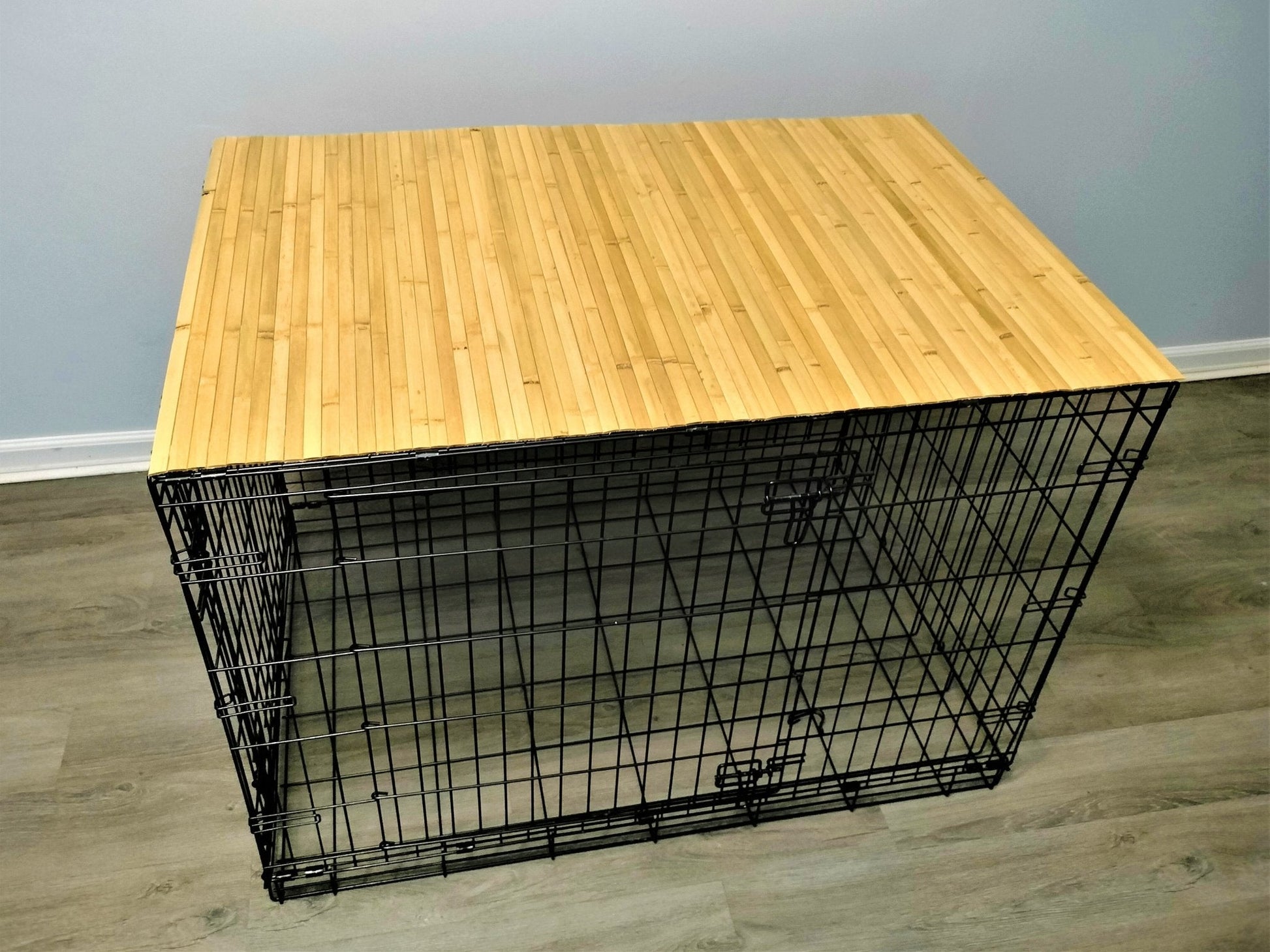 Bamboo Topper | Dog Crate Topper - dogcratetopper.com