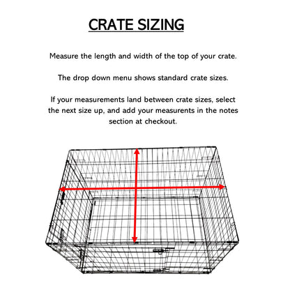 Bamboo Topper, Natural Finish | Stylish Wood Dog Crate Topper - Pet-Safe Finish
