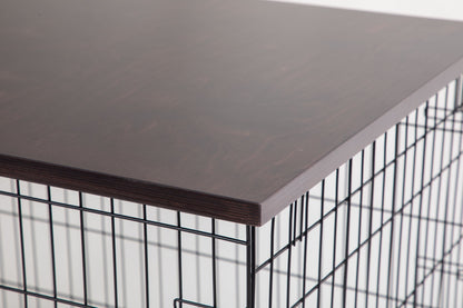 Short Modern Edge | Custom Fit and Finish | DogCrateTopper