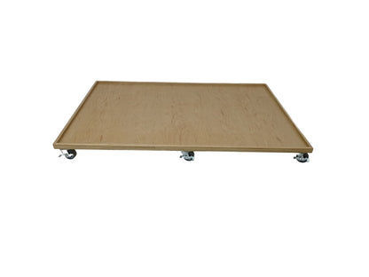 Dog Crate Base with Wheels - dogcratetopper.com
