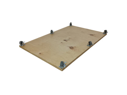 Dog Crate Base with Wheels - dogcratetopper.com