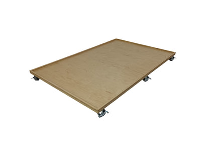 Dog Crate Base with Wheels - dogcratetopper.com