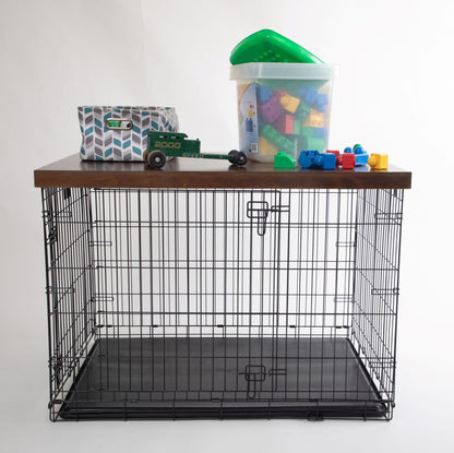 Tall Modern Edge | Dog Crate Topper - dogcratetopper.com